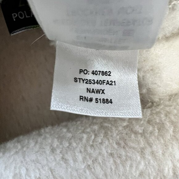Patagonia Women’s Re-Tool 1/2 Zip Pullover Fleece Size Small Lavender Cream‎ - Picture 8 of 9